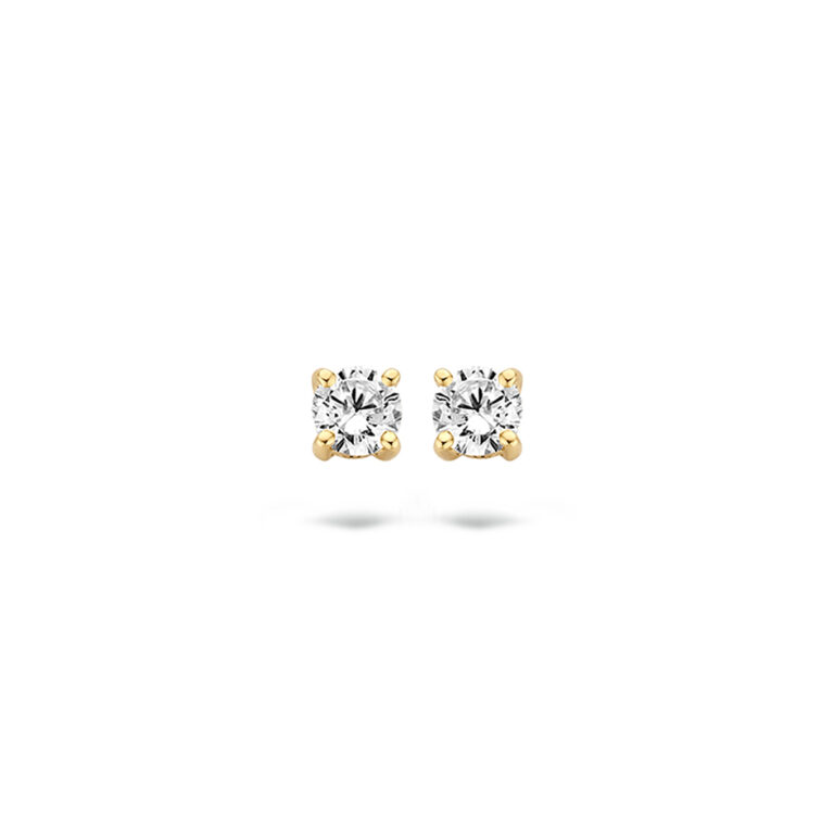 Blush 14 krt Gouden Oorstekers 7212YZI