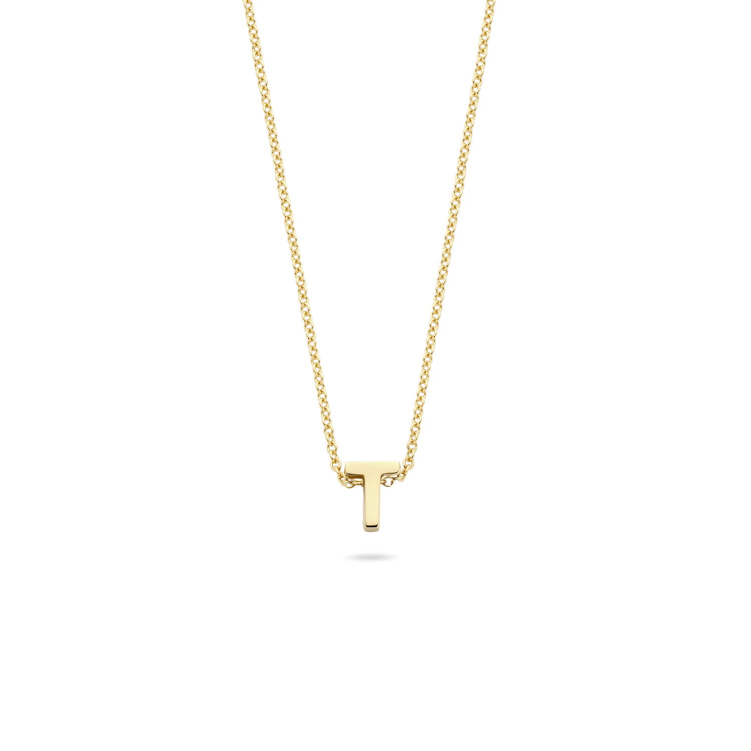Blush 14k Letter T 3155YGO_T