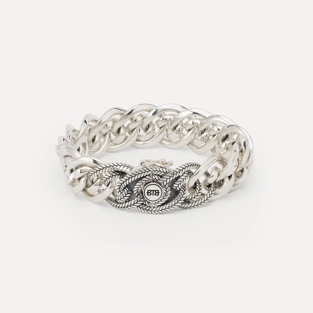 Buddha to Buddha Nathalie small texture Bracelet 208
