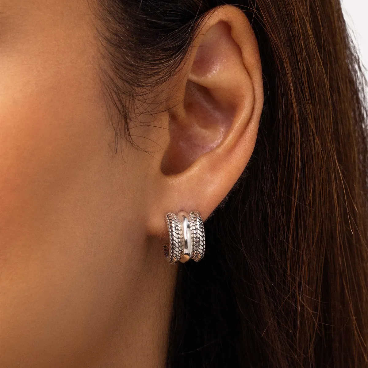 Buddha to Buddha Ben Triple Single Oorbel 430 - Afbeelding 4