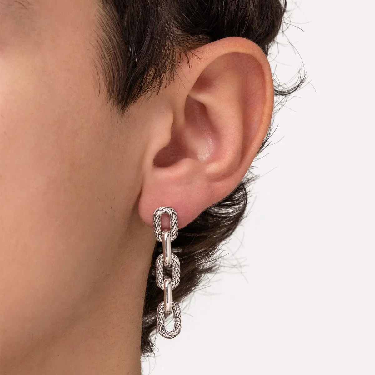 Buddha to Buddha Katja Link Single Oorbel 446 - Afbeelding 4