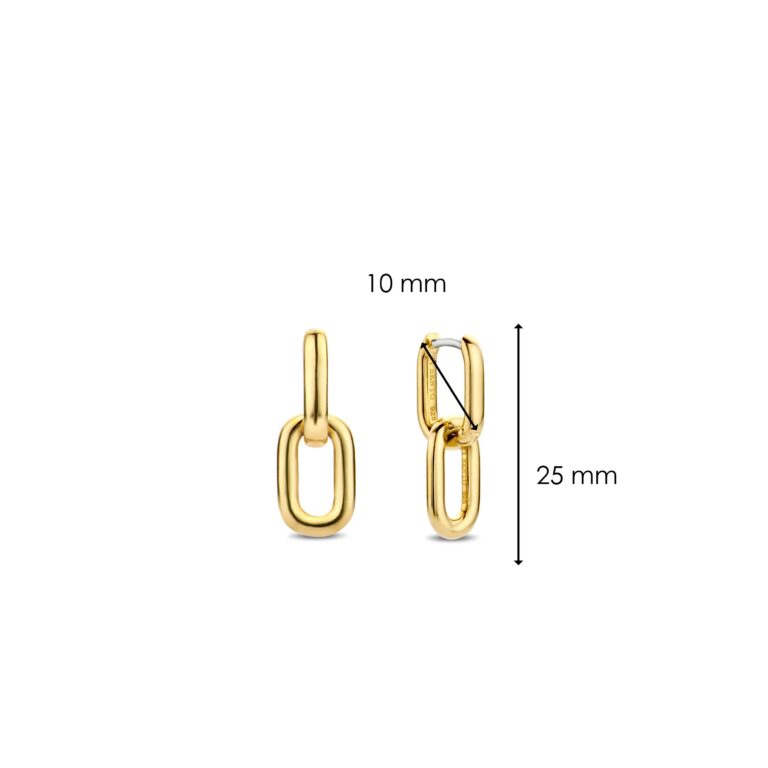 Ti Sento oorsieraden 7831SY Paperclip - Afbeelding 3
