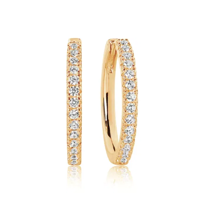 Sif Jakobs Ellera Grande Earrings E2869-CZ-YG