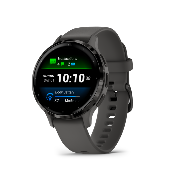 Garmin horloge 010-02785-00 Venu 3S Pepple Gray