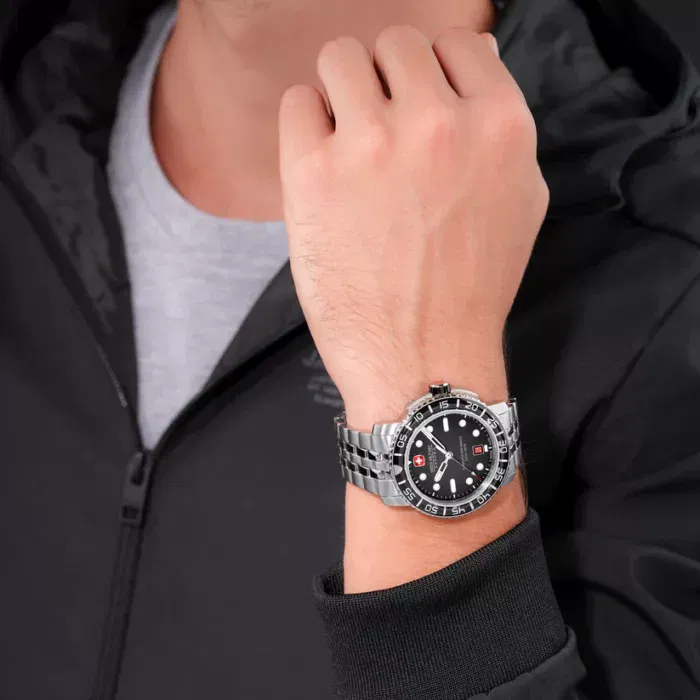 Swiss Military Black Marlin  smwgh0001702 - Afbeelding 5