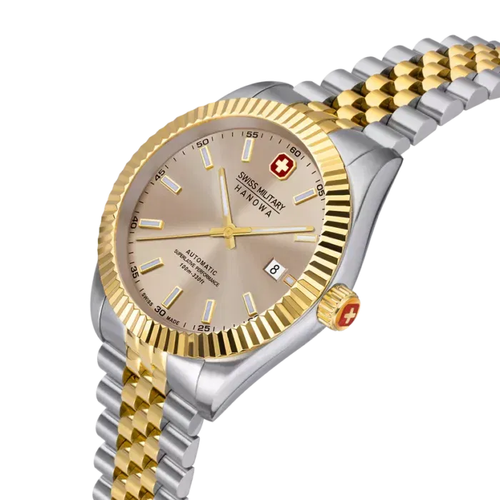 Swiss Military Diligenter automaat double smwgl0002160 - Afbeelding 3