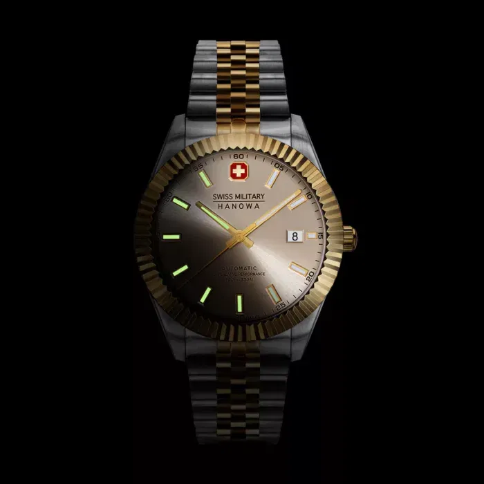 Swiss Military Diligenter automaat double smwgl0002160 - Afbeelding 2