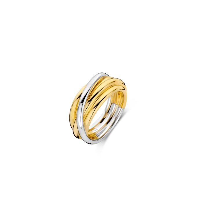 Ti Sento ring Bicolor verguld 12056SY