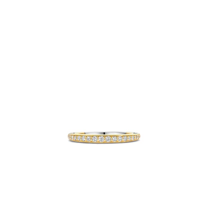 Ti Sento ring zirconia verguld 12317ZY - Afbeelding 3