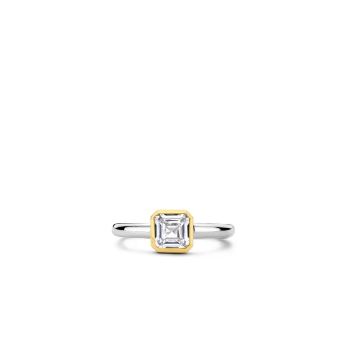 Ti Sento ring zirconia verguld 12328ZY - Afbeelding 3