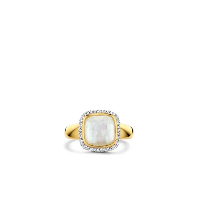 Ti Sento ring Parelmoer verguld 12330MW - Afbeelding 3