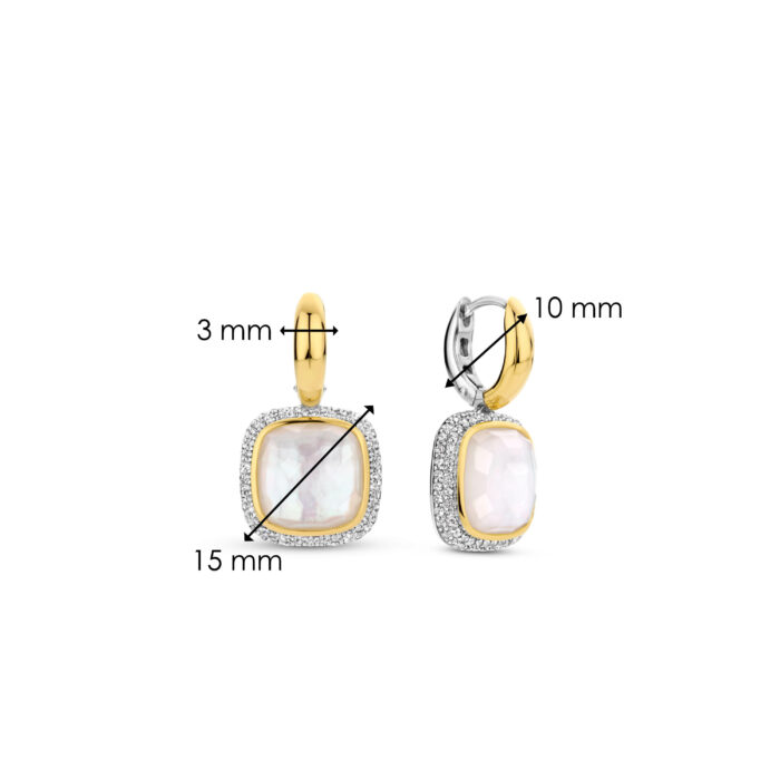Ti Sento Oorringen parelmoer 7968MW - Afbeelding 4
