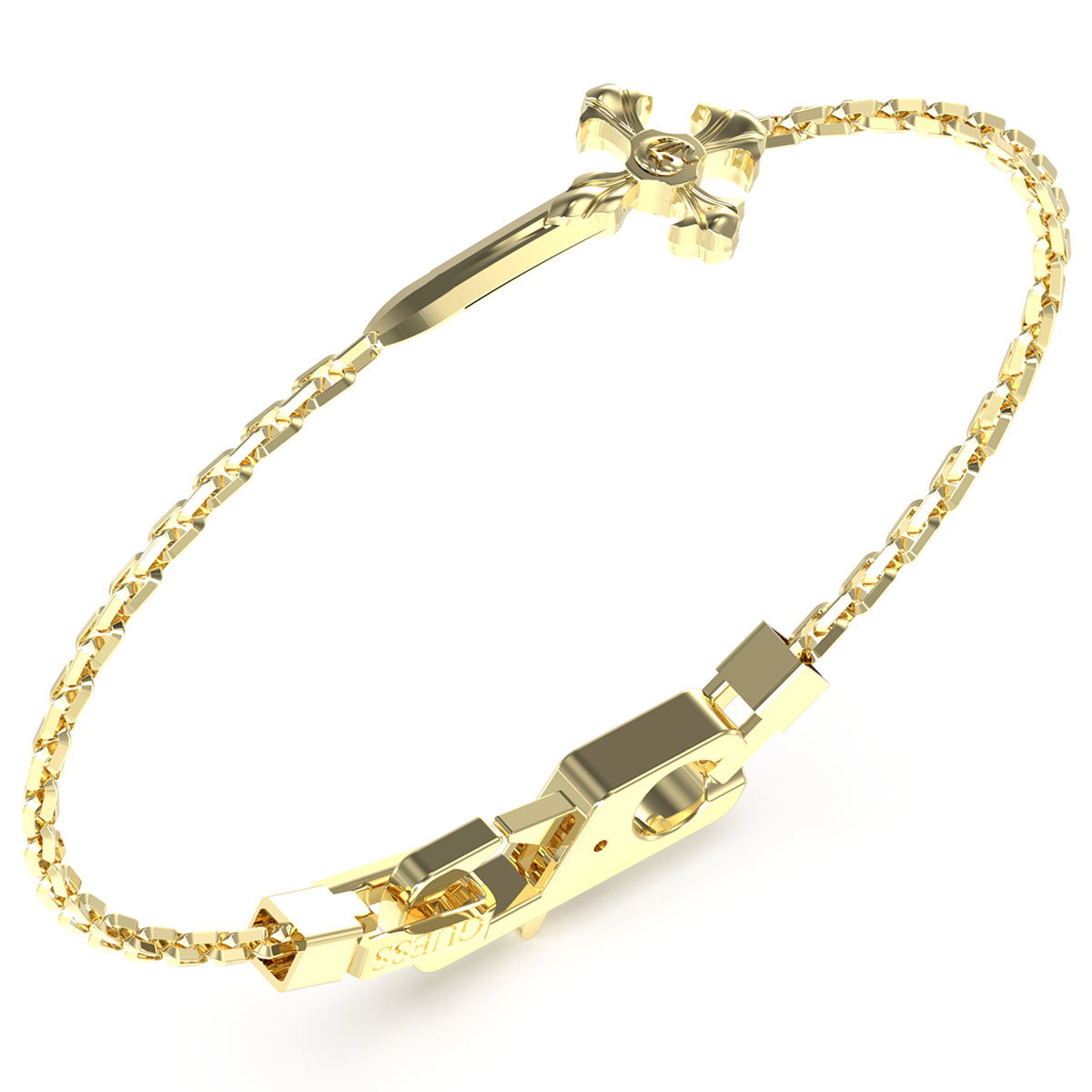 Guess Jewellery Mens B-let kruis JUMB04026JWYGS