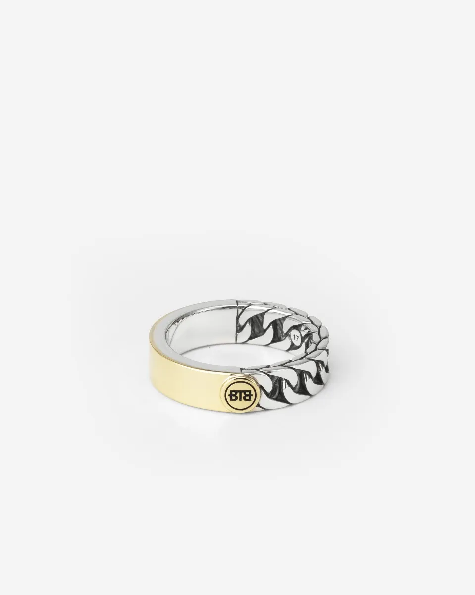 Buddha to Buddha Esther Small Dual bicolor Ring 339
