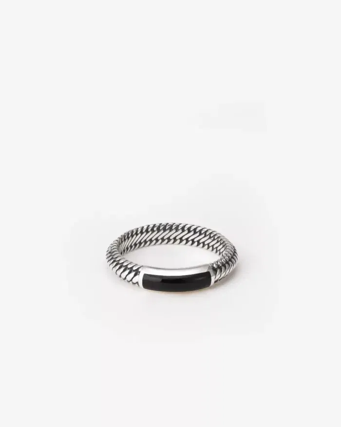 Buddha to Buddha Ben mini Onyx Ring 613ON