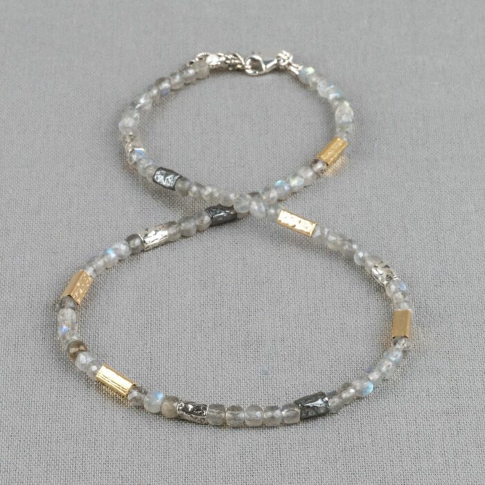 Jéh Jewels Zilv. Collier labradoriet 20590