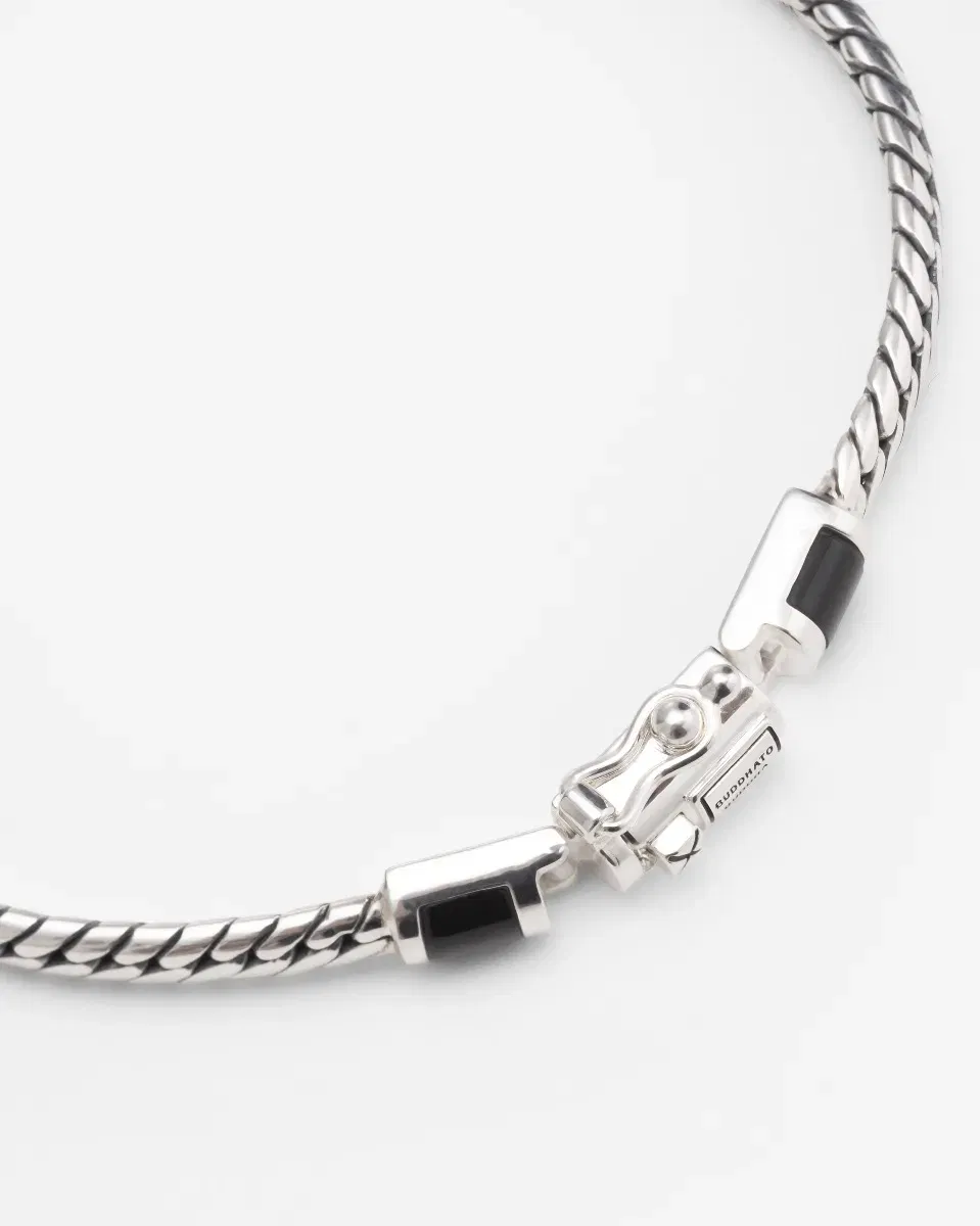 Buddha to Buddha Ben Mini Onyx Armband J101ON - Afbeelding 3