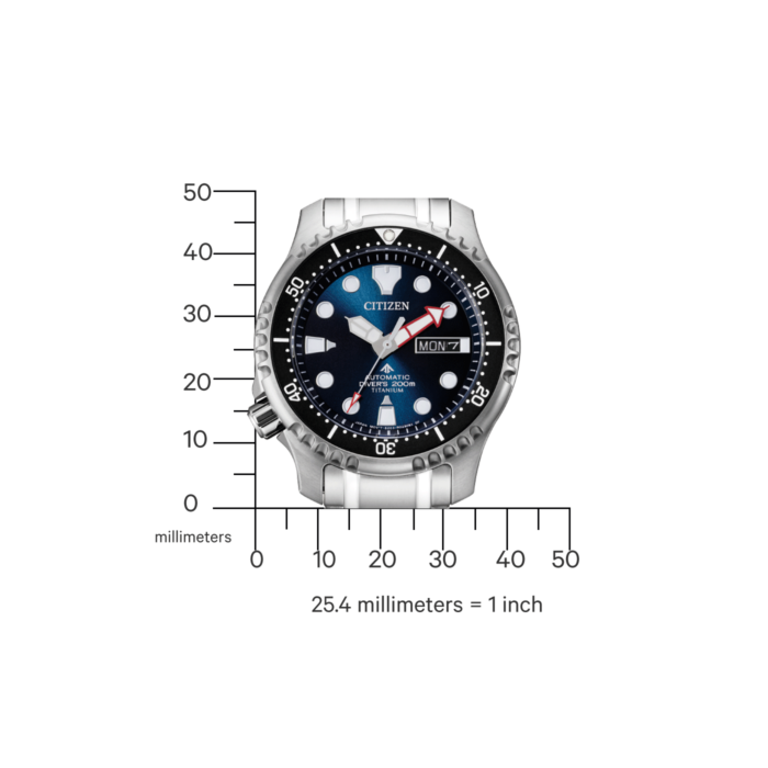 Citizen horloge NY0100-50M Automatic Diver - Afbeelding 4