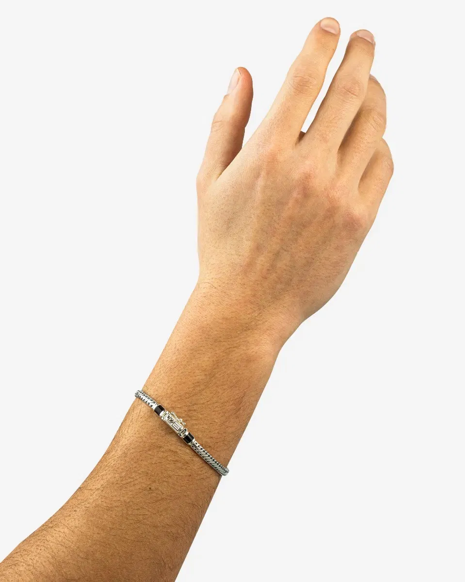 Buddha to Buddha Ben Mini Onyx Armband J101ON - Afbeelding 2