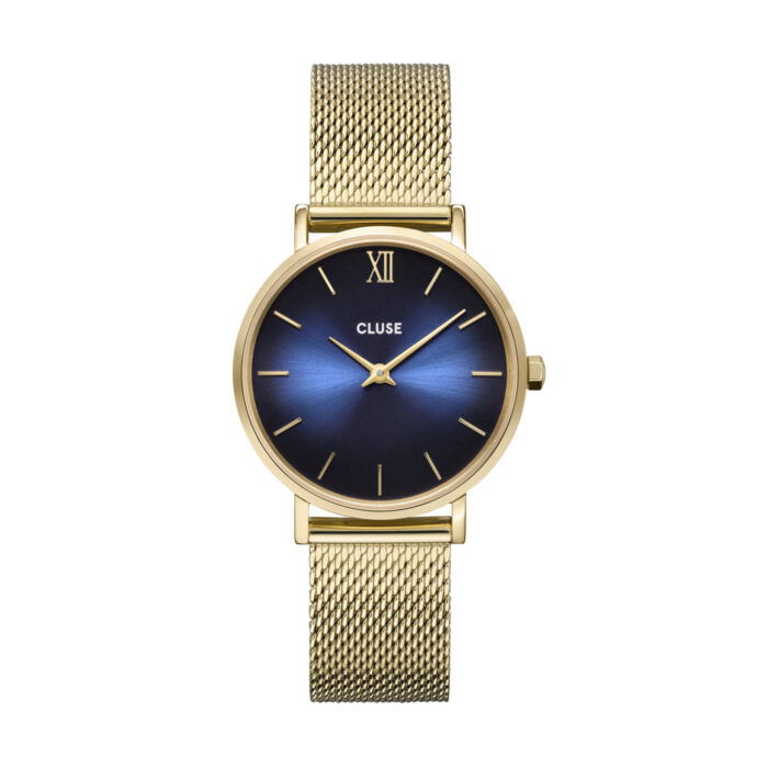 Cluse horloge CW10202 Minuit Mesh Deep Blue