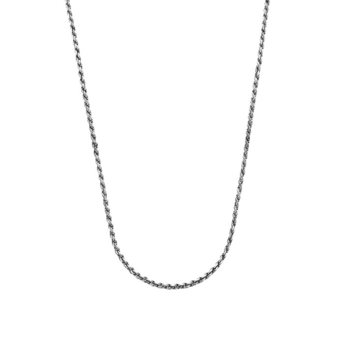 Rebel & Rose ketting RR-NL051-S-55 Zilver