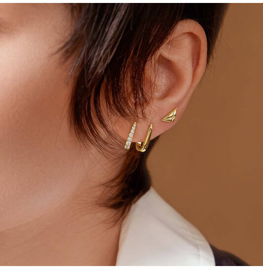 Ania Haie oorringen Sunshine Chaser AH E059-09G - Afbeelding 2