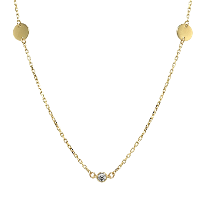 Huiscollectie 14 krt Anker Zirconia GC0226/45cm