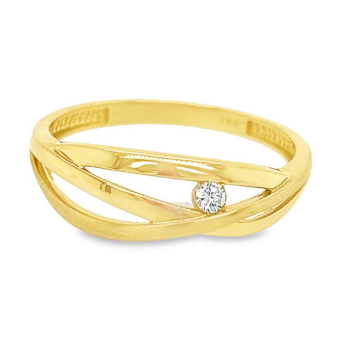 Huiscollectie 14krt Fantasie zirconia GR1179-17,5