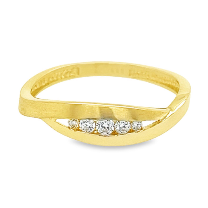 Huiscollectie 14 krt Zirconia GR1301/17.5