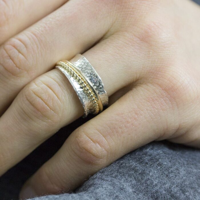 Jéh Jewels Zilv. Ring GF Jéh 18728/55 - Afbeelding 2