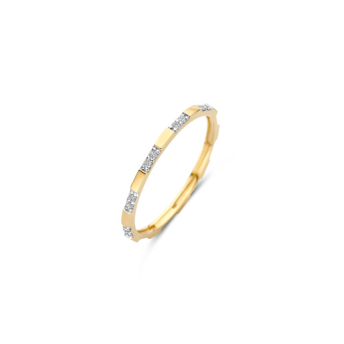 Blush ring 14k zirconia 1260YZI/52