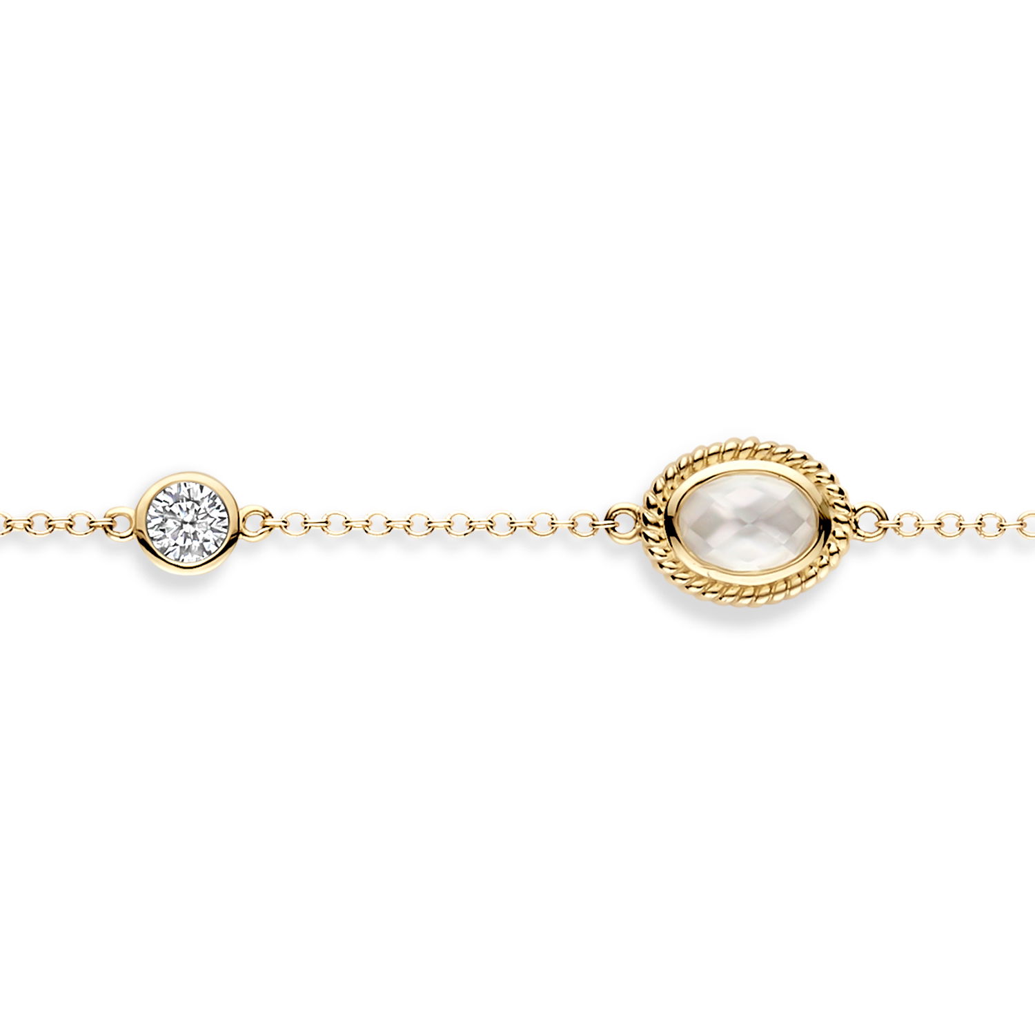Blush 14k armband parelmoer 2252YMQ - Afbeelding 2