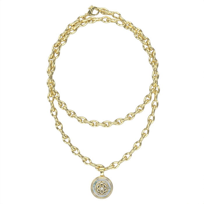 Guess Jewellery Verguld parelmoer JUBN04545JWYGT-U
