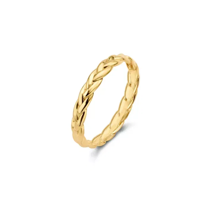 Jackie Gold 14k. Petit Sablon ring JKR22.264