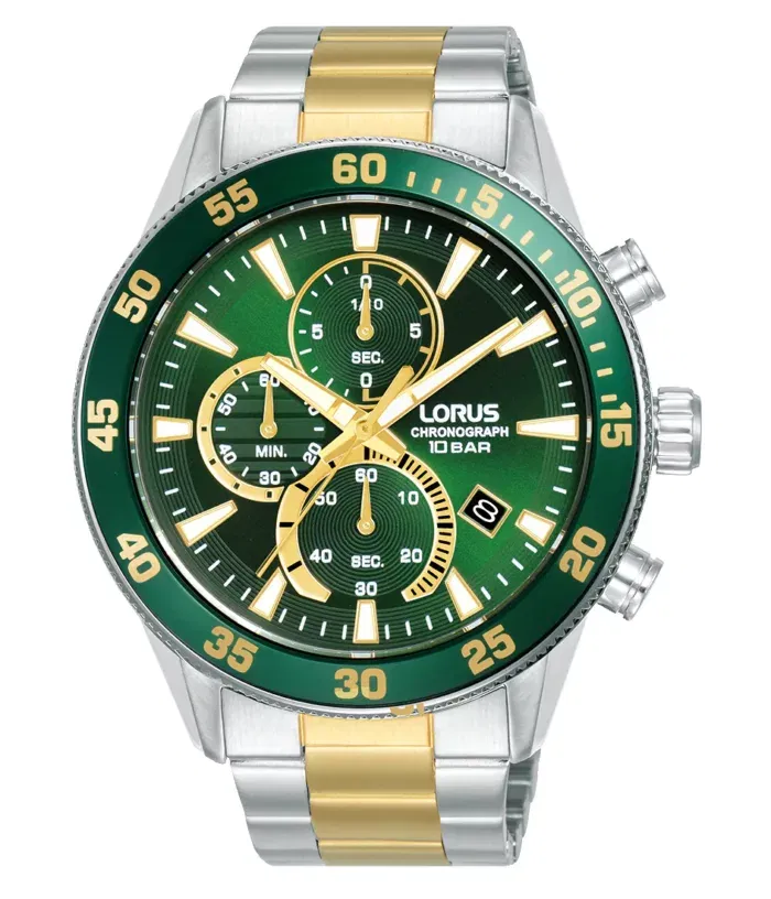 Lorus Chrono bic groen RM327JX9