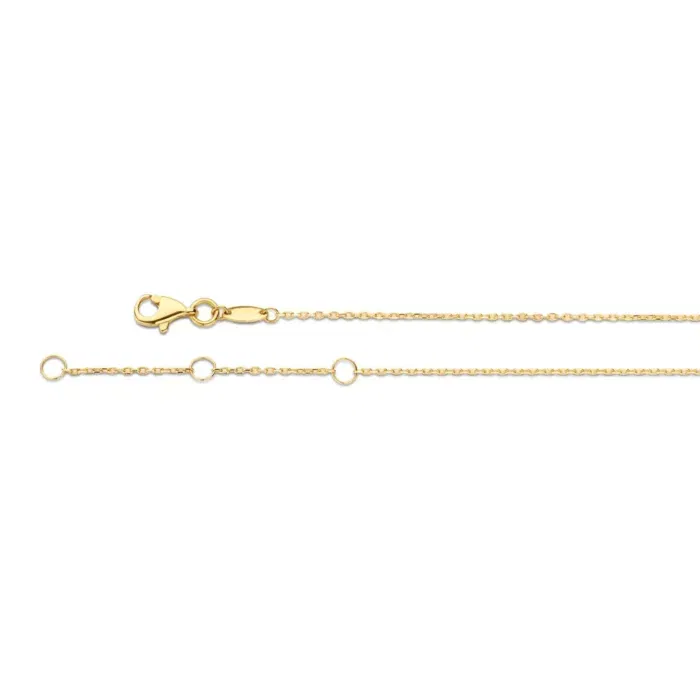 Jackie Gold 14k Triple bar collier JKN21.101 - Afbeelding 4