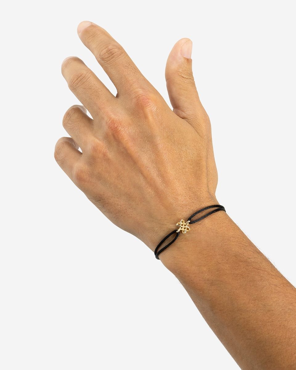 Buddha to Buddha 14kt Endless knot cord G202BL G141012020325 - Afbeelding 3