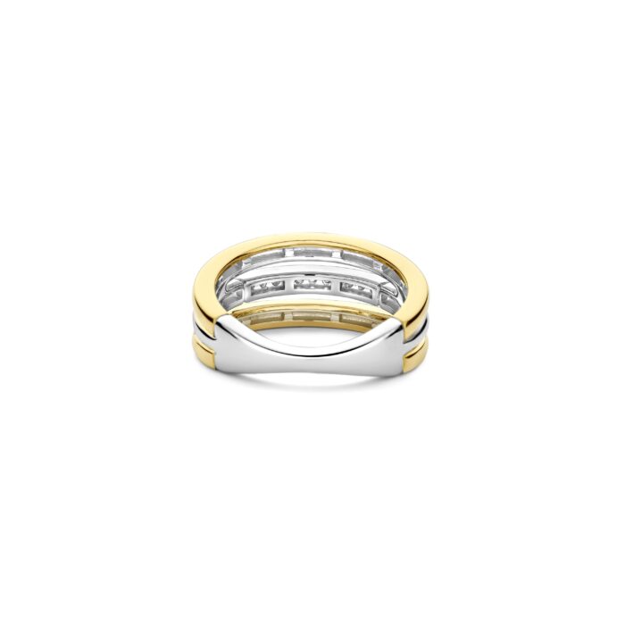 Ti Sento Ring verguld zirconia 12369ZY - Afbeelding 3