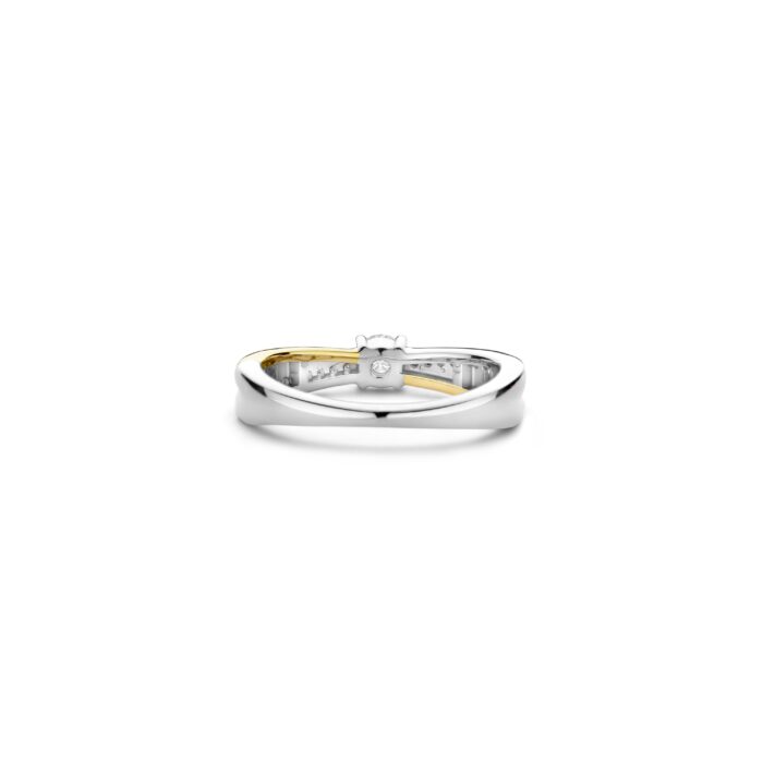 Ti Sento Ring verguld zirconia 12374ZY - Afbeelding 3