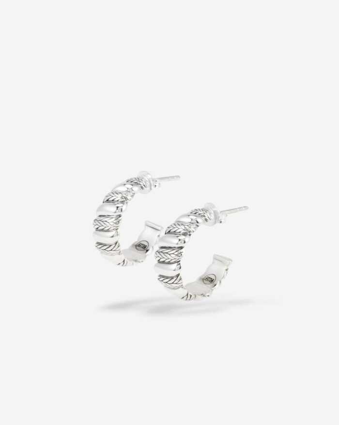 Buddha to Buddha Ellen Earrings Spiral 502 one 002J035020100