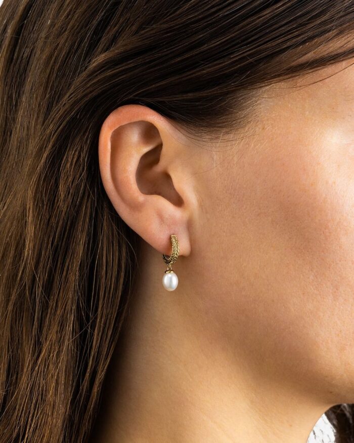 Buddha to Buddha Barbara Hoops pearl 409GV one 002J03409E900 - Afbeelding 3