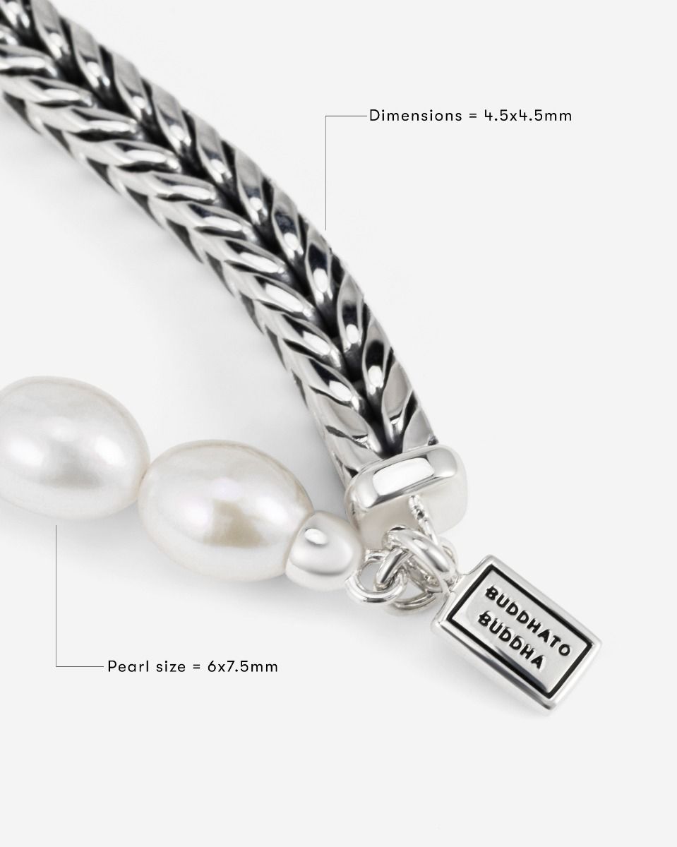 Buddha to Buddha Barbara XS Pearl J129 001K0112913 - Afbeelding 2