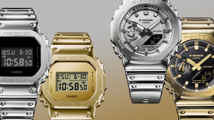 Casio G-Shock horloge GM-2100YMG-9AER Metallic - Afbeelding 5