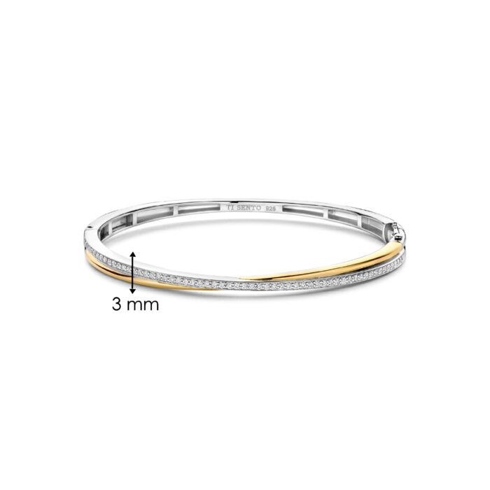 Ti Sento Bangle zirconia 23045ZY - Afbeelding 4