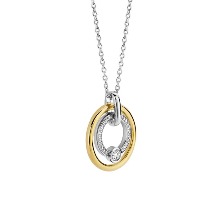 Ti Sento collier met hanger 34056ZY/42 - Afbeelding 2