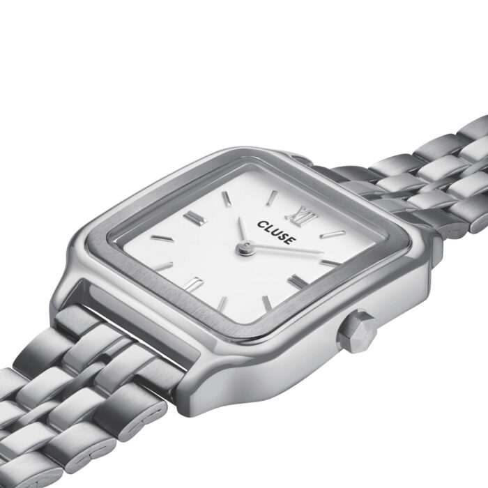 Cluse giftbox CG11902 Gracieuse steel white - Afbeelding 3