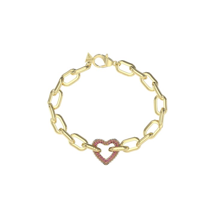 Guess Jewellery Hart verguld JUBB05005JWYGPKS