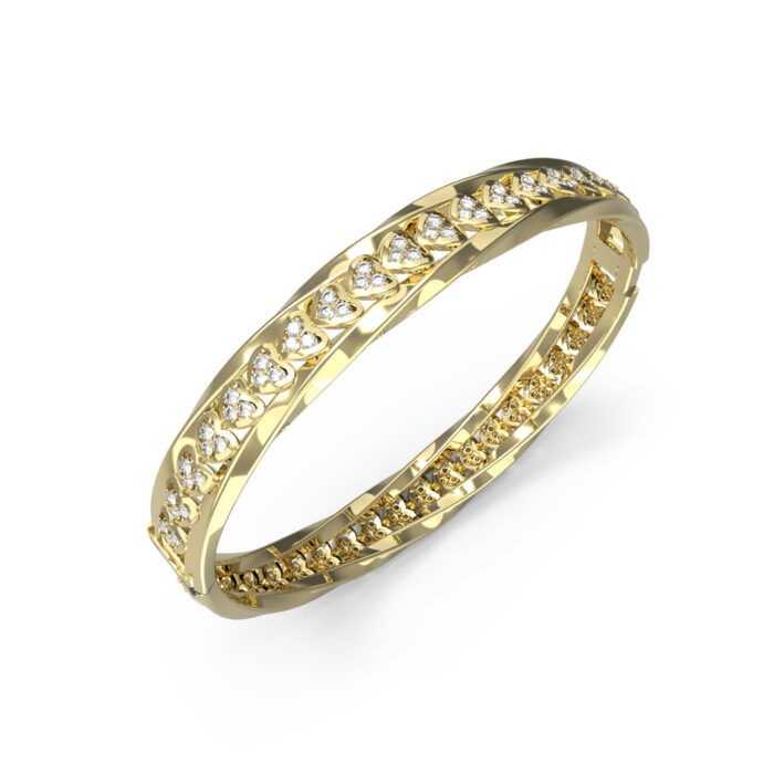 Guess Jewellery Bangle verguld JUBB04601JWYGS