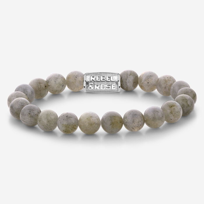 Rebel & Rose armband RR-80122-S Labradorite Shield
