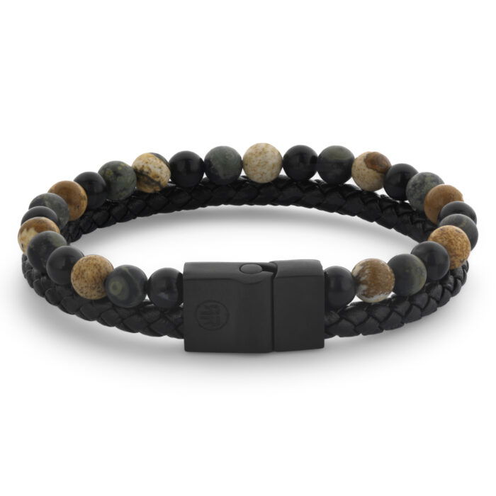 Rebel & Rose armband RR-M0059-S Metal Combo Autumn Storm